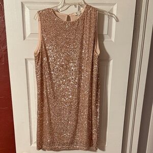Sequin Sleeveless Dress